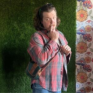 Small Green Shoulder Bag Purse